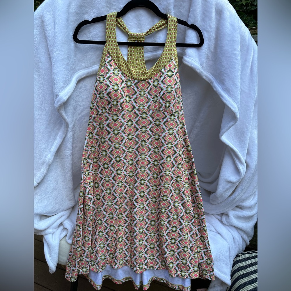 EUC Prana Cali Dress Safari Guava Racerback Activewear
Dress Size Large - Picture 3 of 12